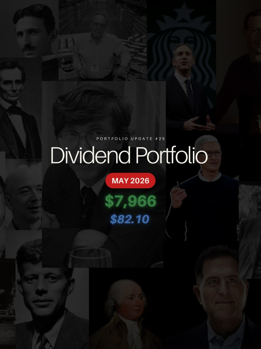 DP.25 | Dividend Portfolio Update #25 — May&nbsp;2026