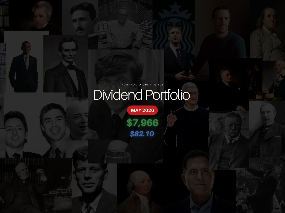 DP.25 | Dividend Portfolio Update #25 — May&nbsp;2026